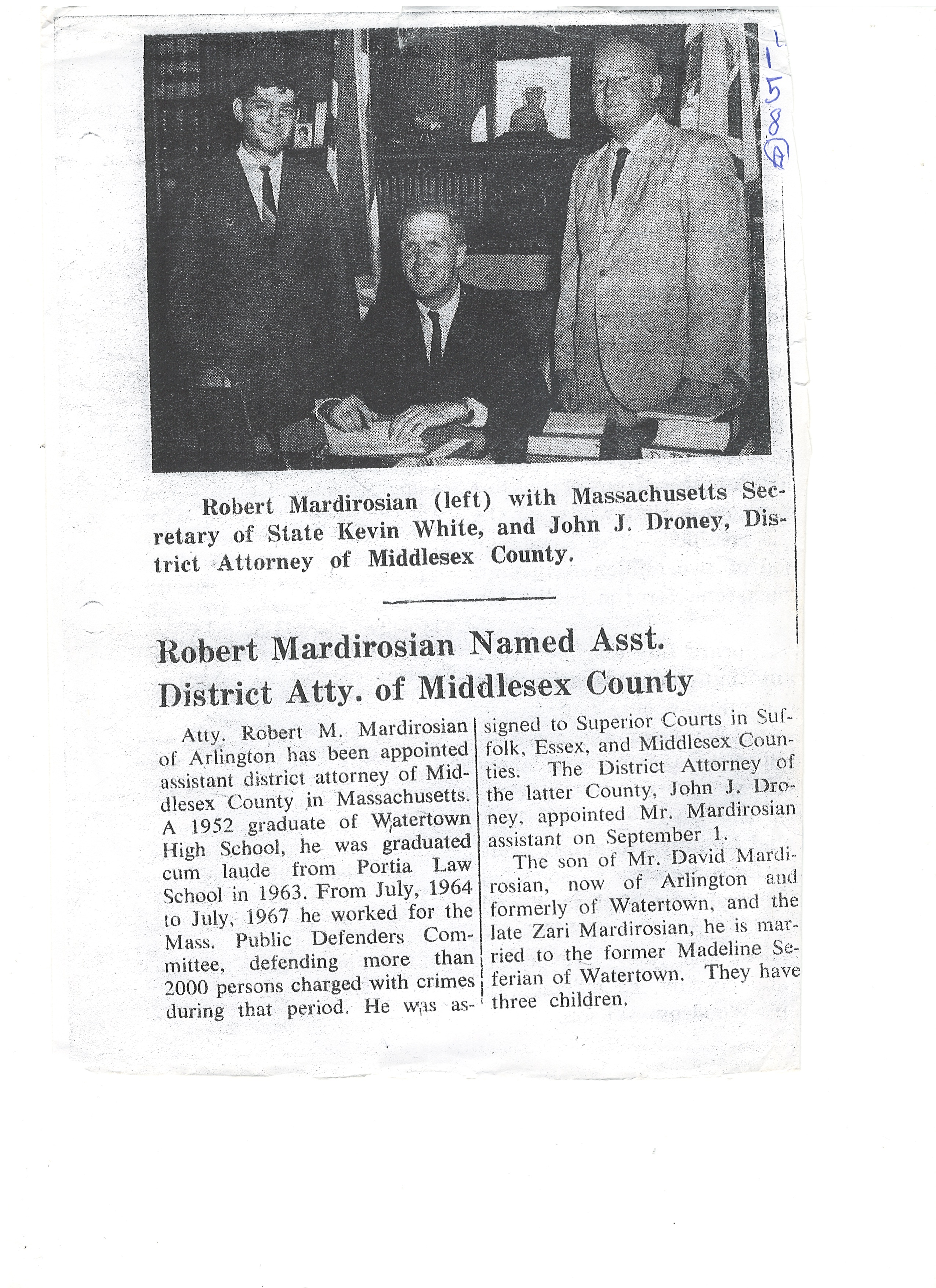 Robert Mardirosian named Asst. District Attorney
